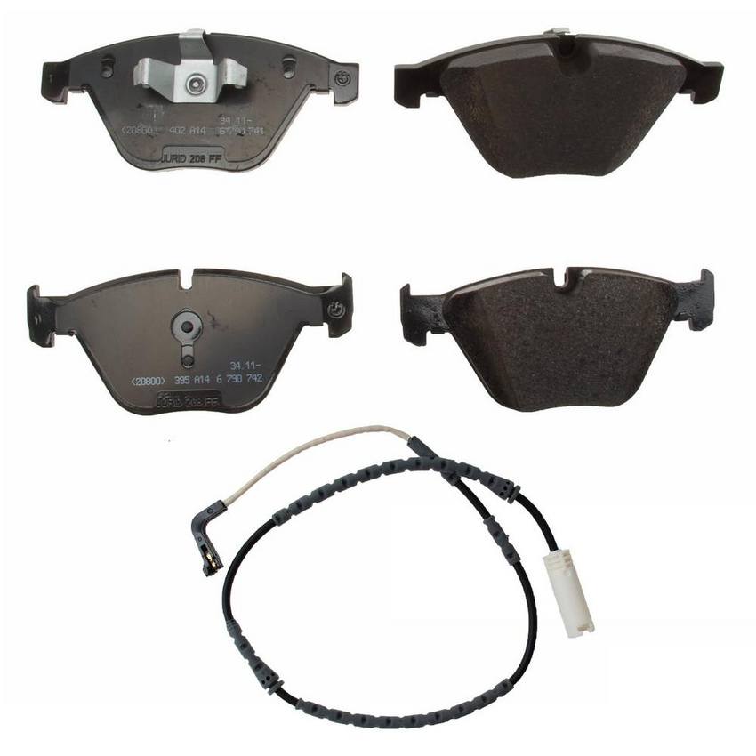 Disc Brake Pad Set - Front (With Sensor)